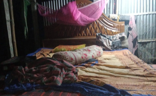 শিবপুরে প্রবাসীর বাড়িতে হামলা ও ভাঙচুর , নিরাপত্তাহীনতায় ভুগছে পরিবারটি